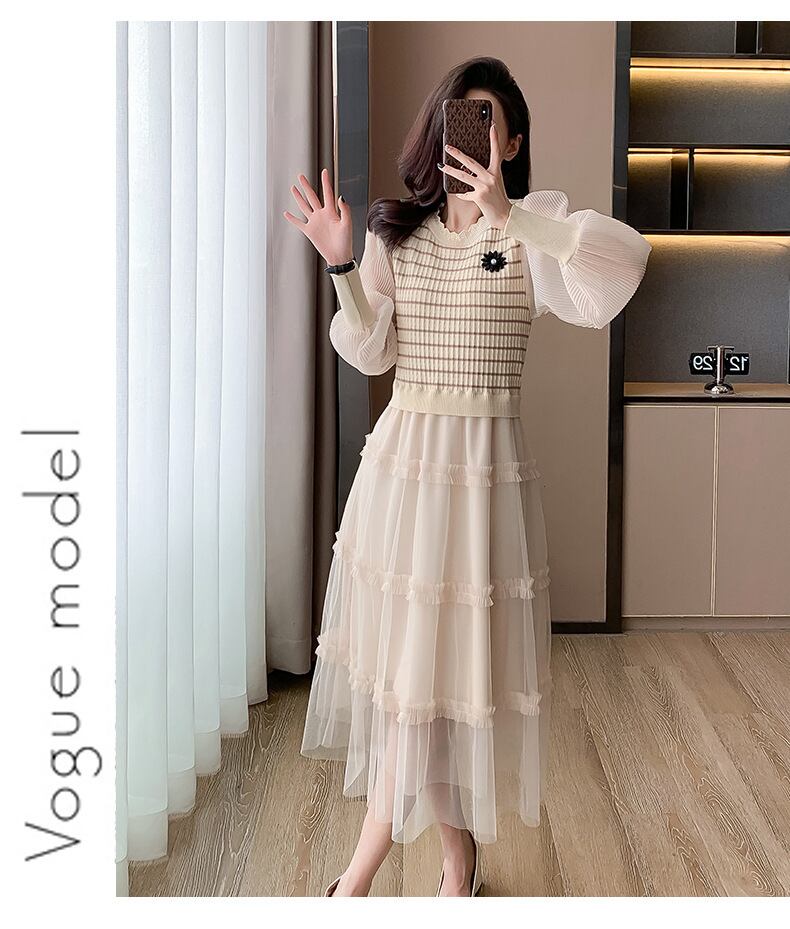【dress】ドッキングデートワンピース　M17952