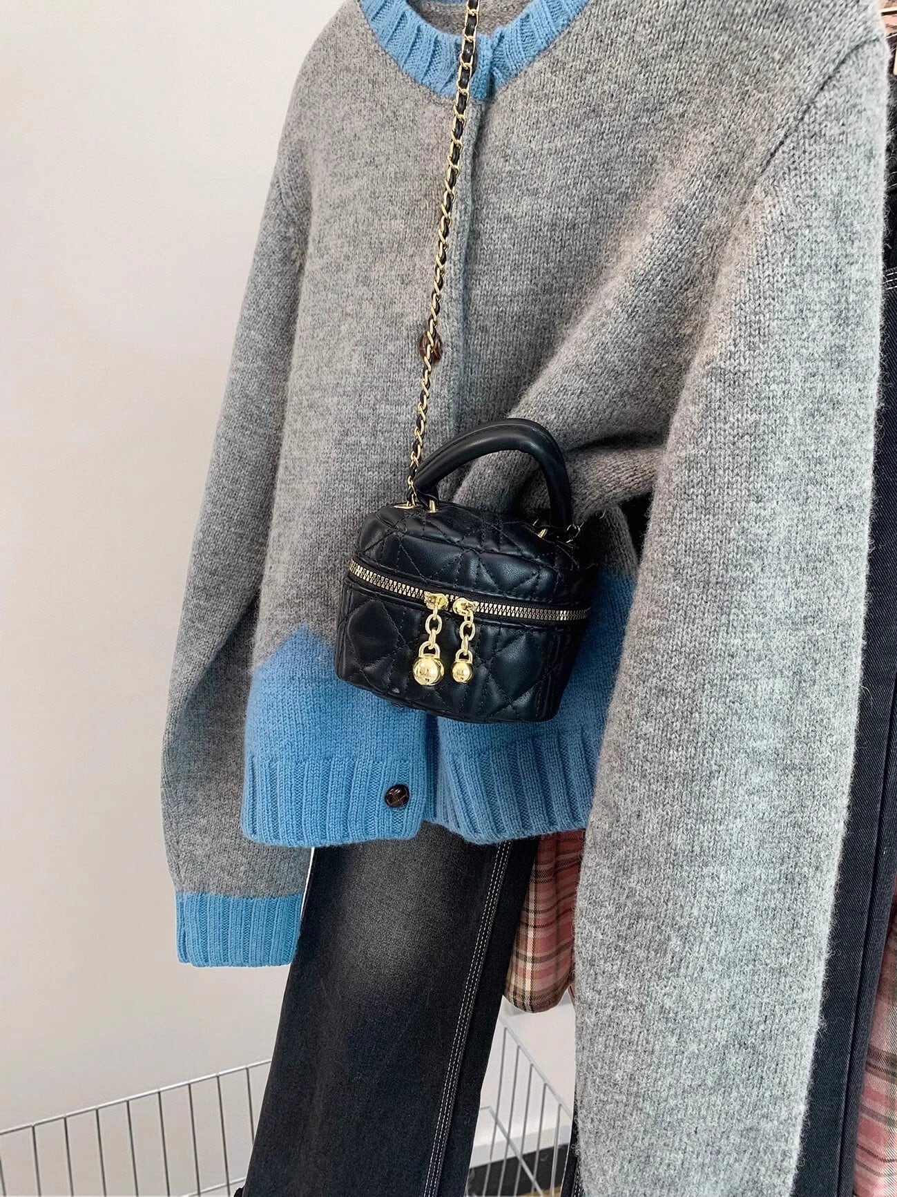 【outer】ニットカーデ　M29294