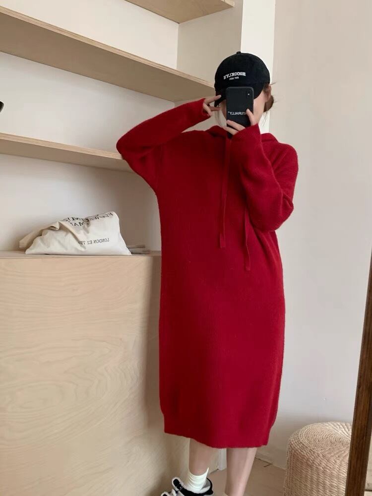 【dress】フード付きワンピース　M19128
