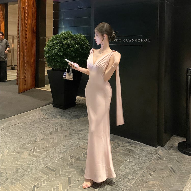 【dress】マーメイドキャミワンピース　M33556