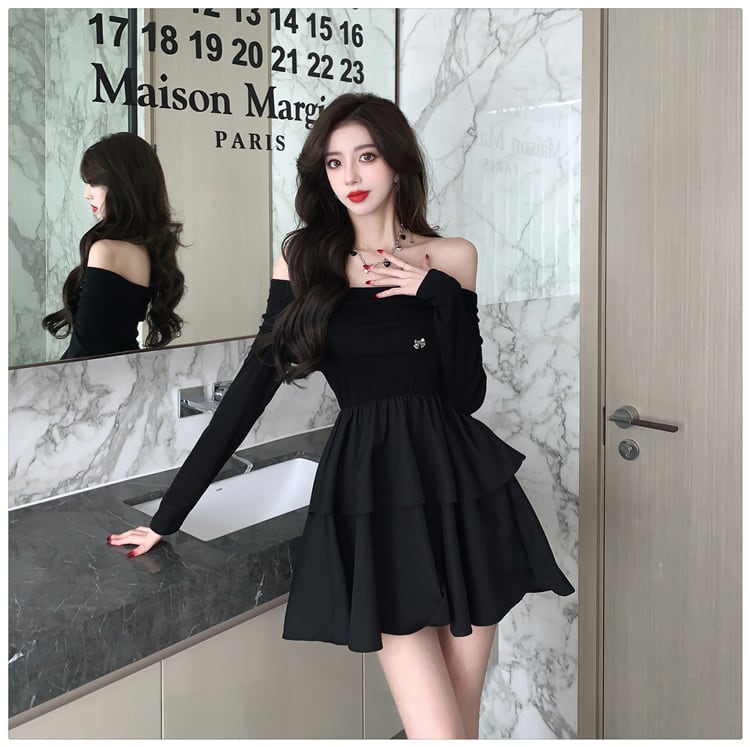 【dress】デートワンピース　M25477