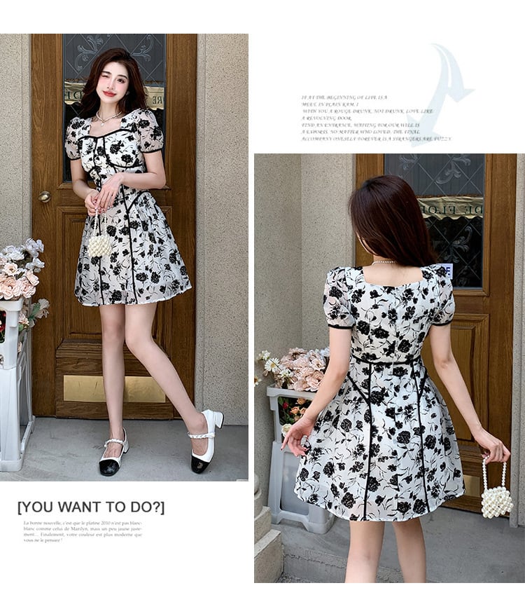 【dress】デートワンピース　M24798