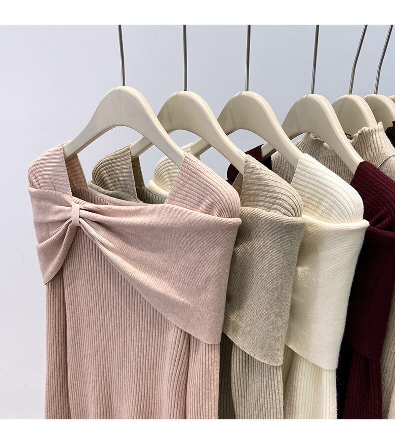 【tops】ニットトップス　M27565