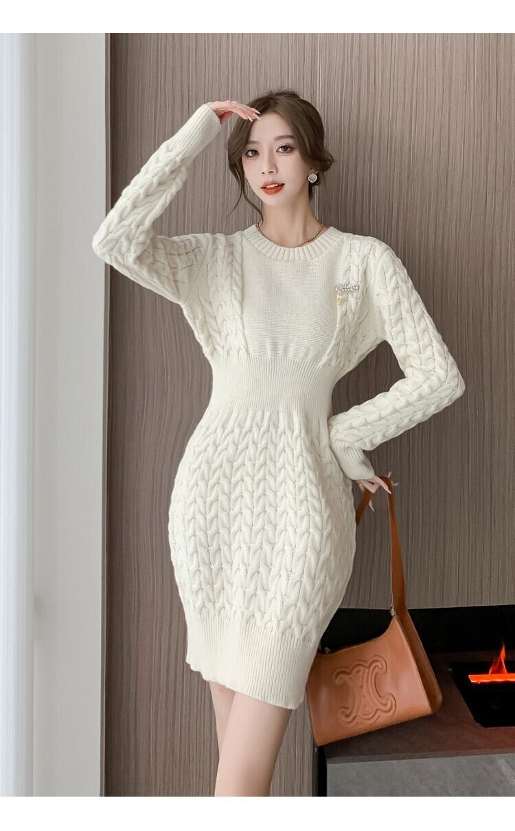【dress】ニットワンピース　M18797