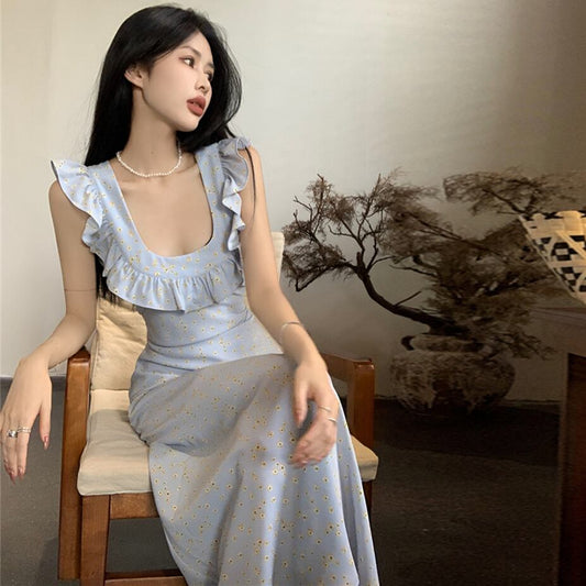 【dress】スクエアネックキャミワンピース G20195