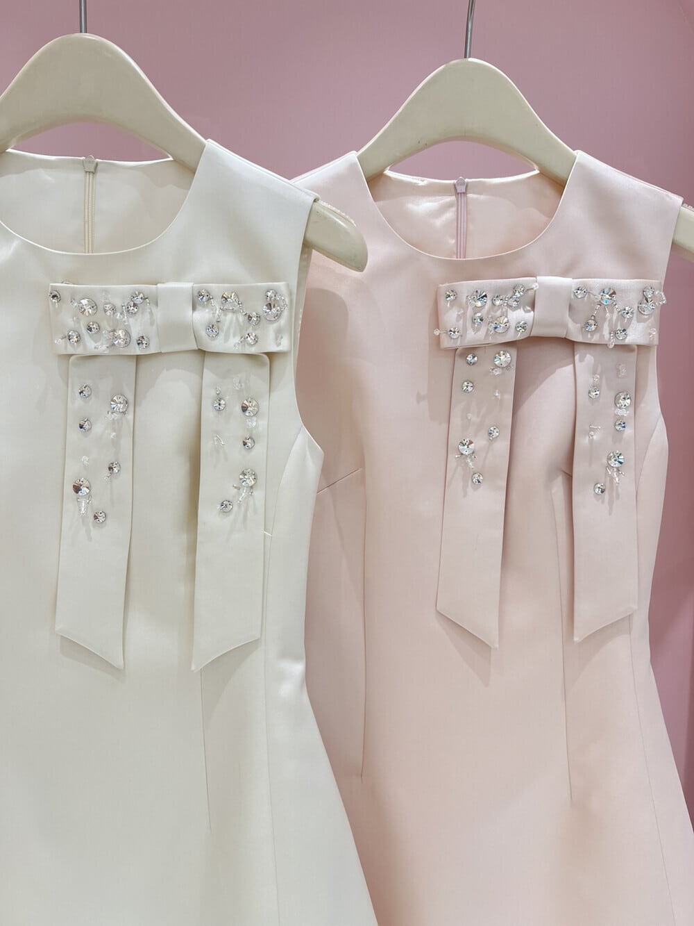 【dress】リボンミニワンピース　N3534