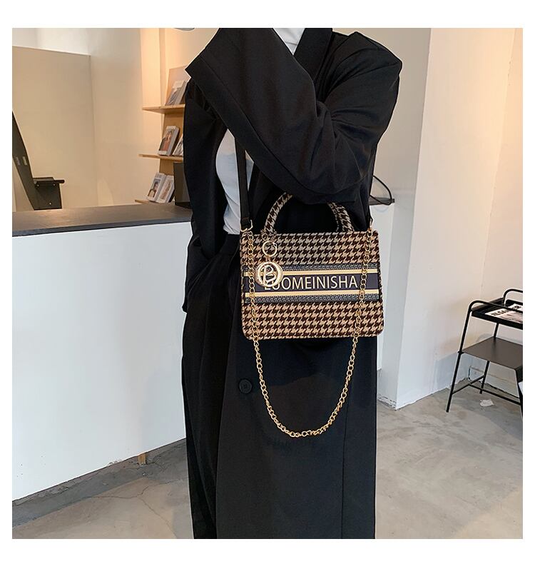 【小物】ファッション秋冬大人可愛い???合わせやすいショルダージッパーバッグ G3274