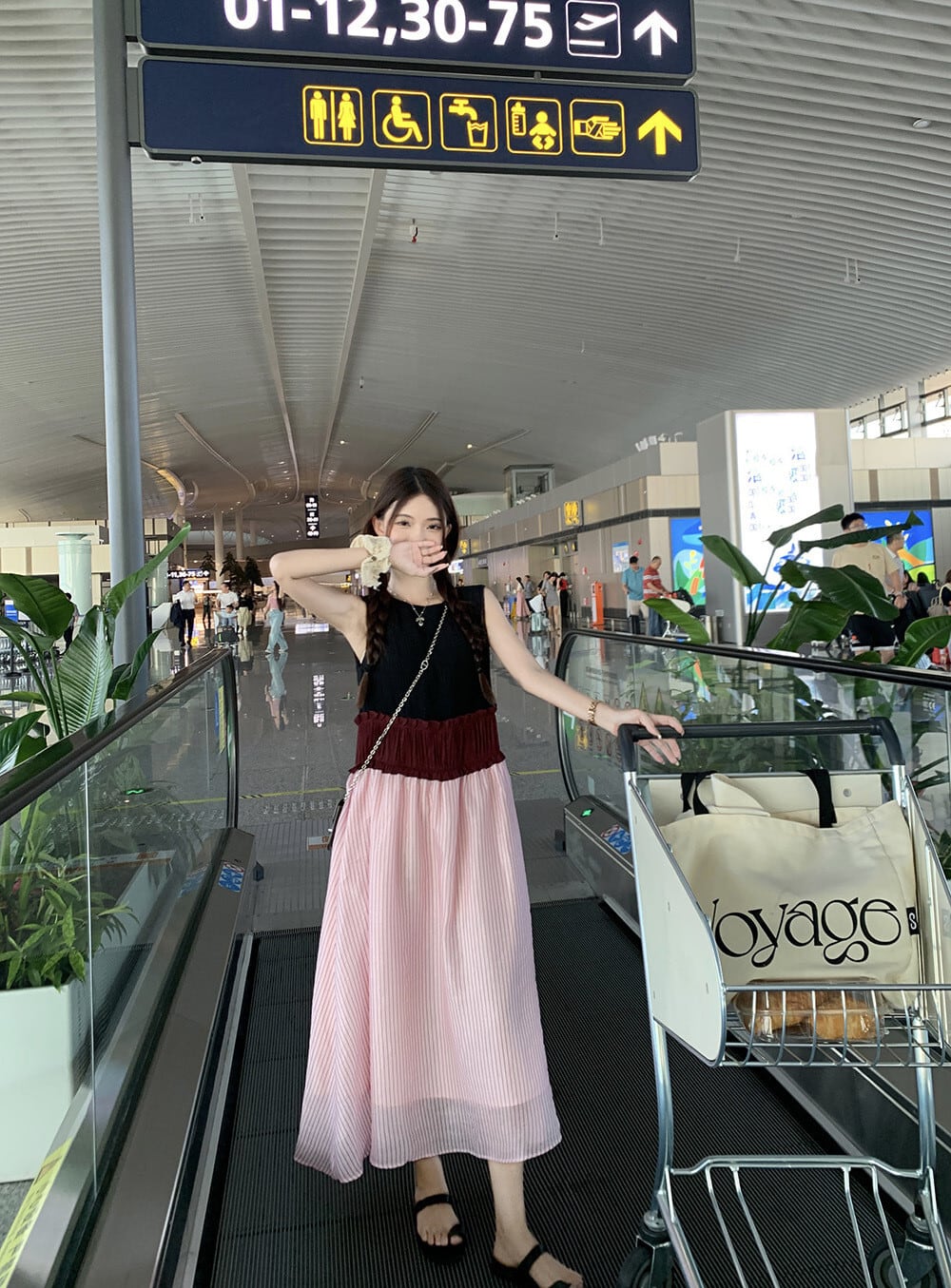 【dress】ノースリーブワンピース　M24340