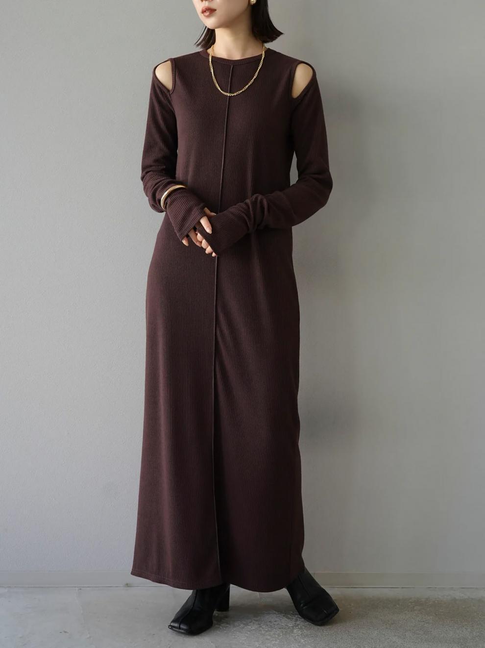 【dress】オフショルダーワンピース　M26626