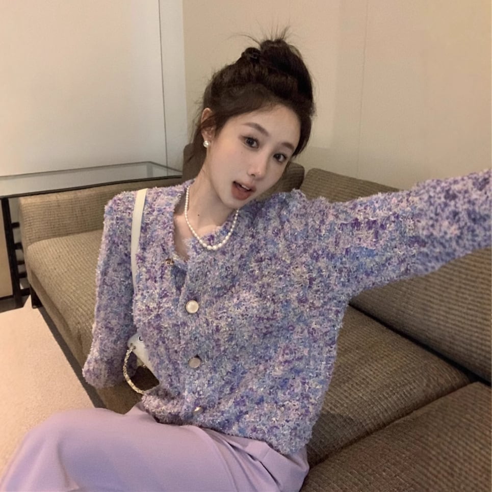 【outer】ニットカーデ　M28792