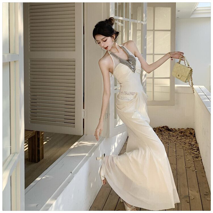 【dress】ホルターネックワンピース　M29727