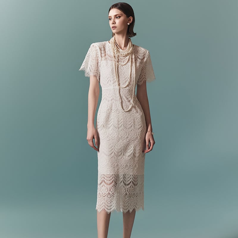 【dress】レースワンピース　M29537