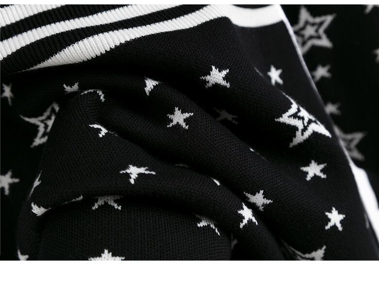 【dress】ジャカードニットワンピース　M28361