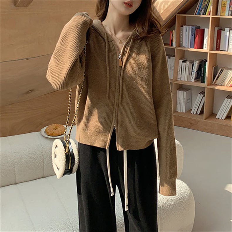 【outer】Wジップニットカーデ　M25980