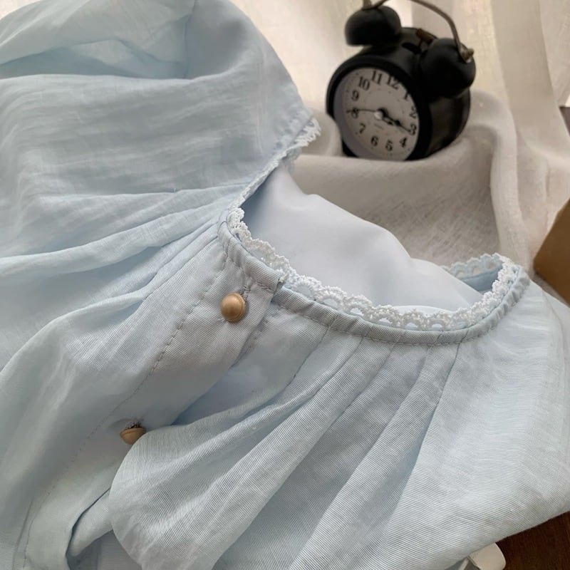 【tops】クルーネックシャツトップス　M29462