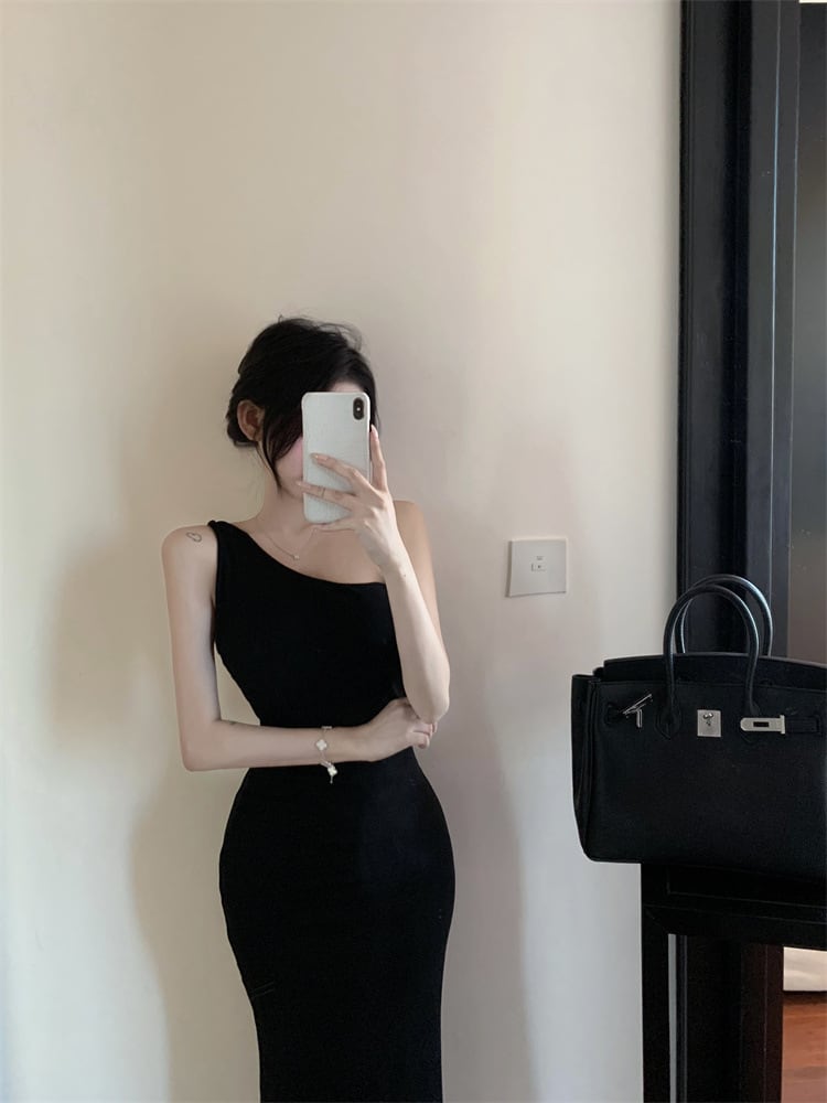 【dress】バックレスワンピース　M25010