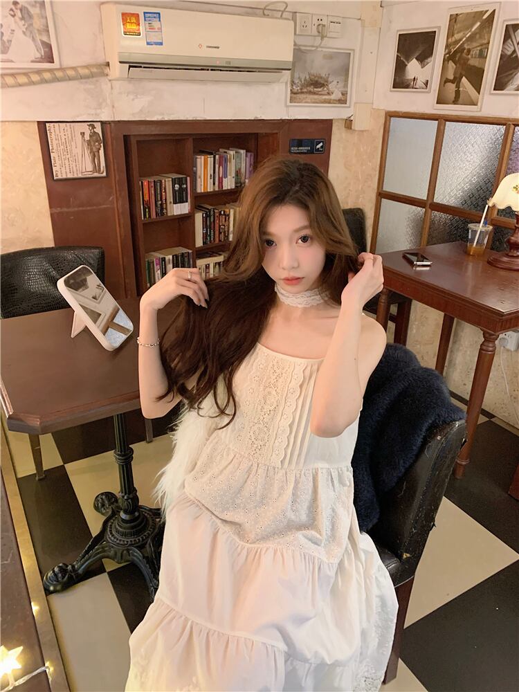 【dress】レースキャミワンピース G20138