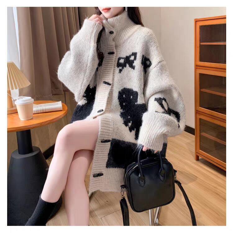 【outer】ニットカーデ　M28167