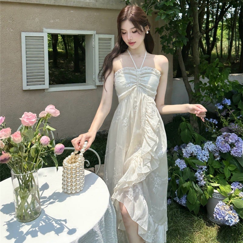 【dress】バックレスワンピース　M25186