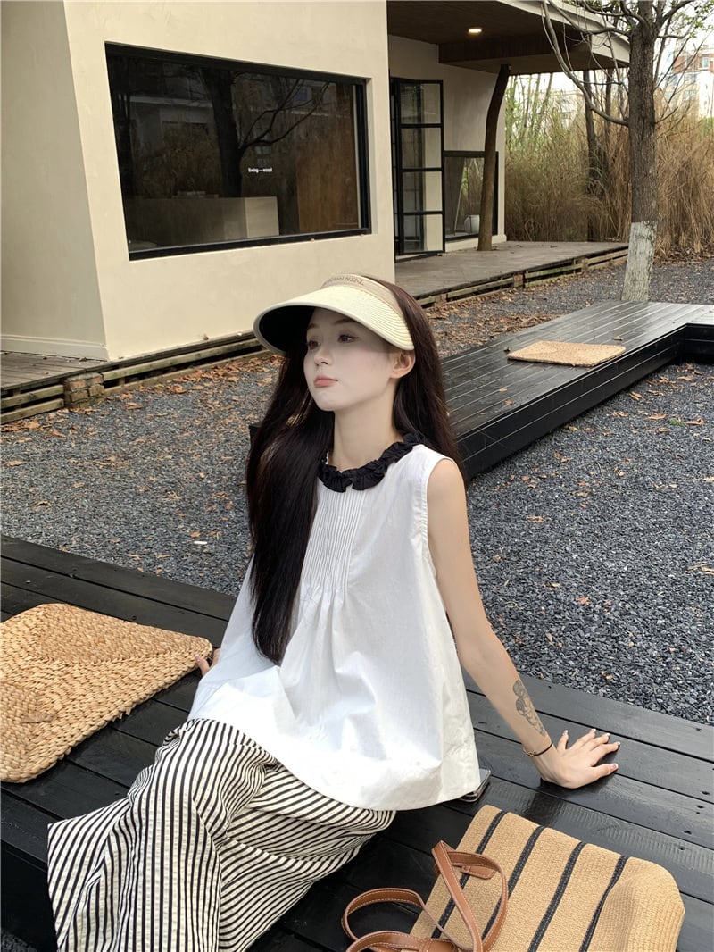 【tops】ノースリーブトップス　M24893