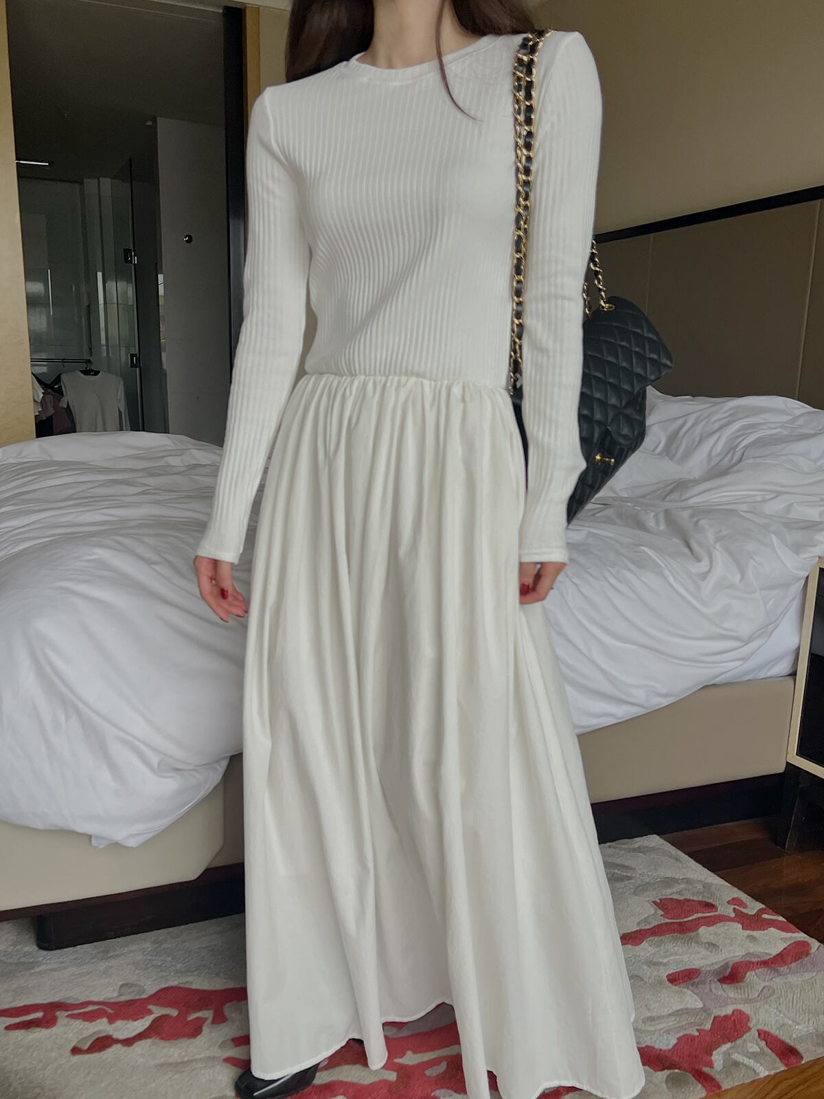 【dress】ドッキングワンピース　M18667