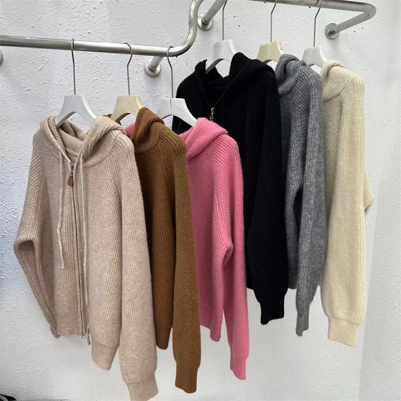 【outer】Wジップニットカーデ　M25980
