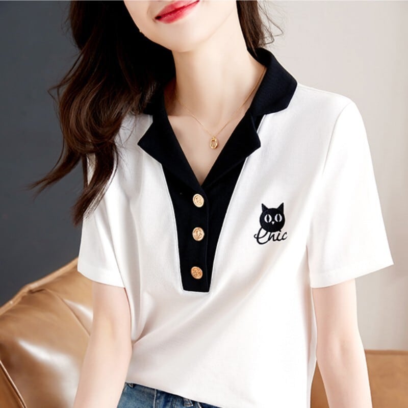 【tops】半袖デザインTシャツG21360