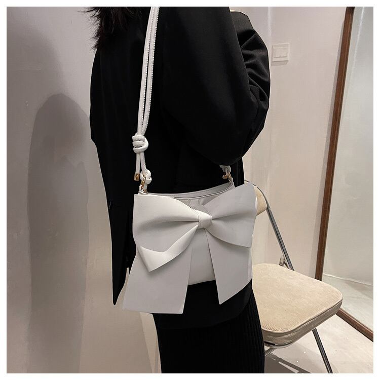 【小物】リボン秋冬新作オシャレファッションメッセンジャーバッグ G3485