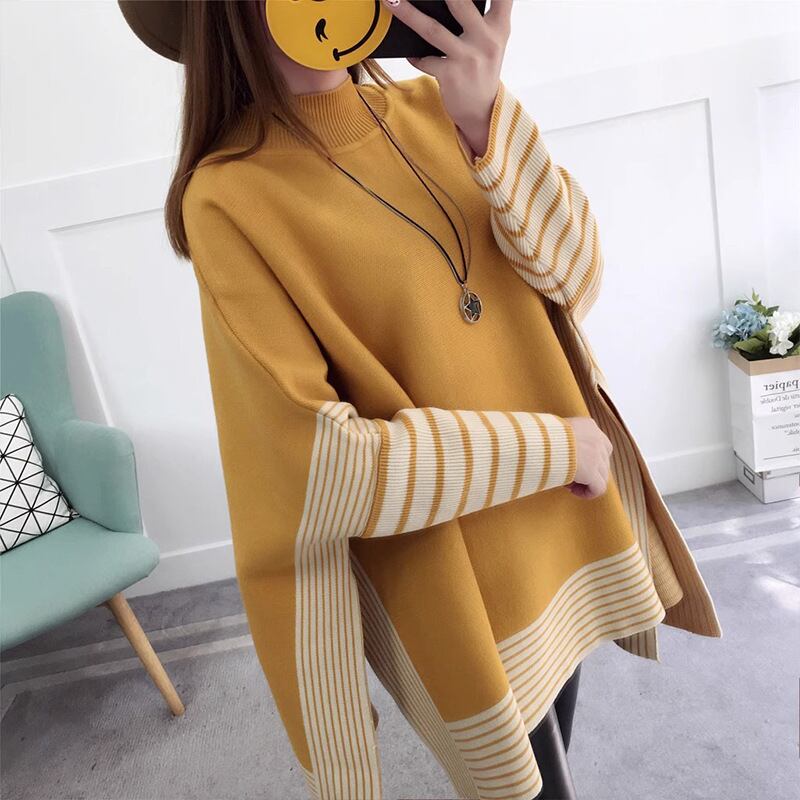 【tops】ドルマンスリーブニットセーター　M27048