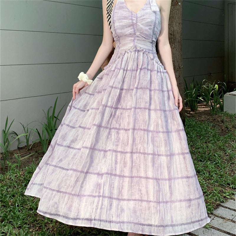 【dress】ホルターネックワンピース　M25133