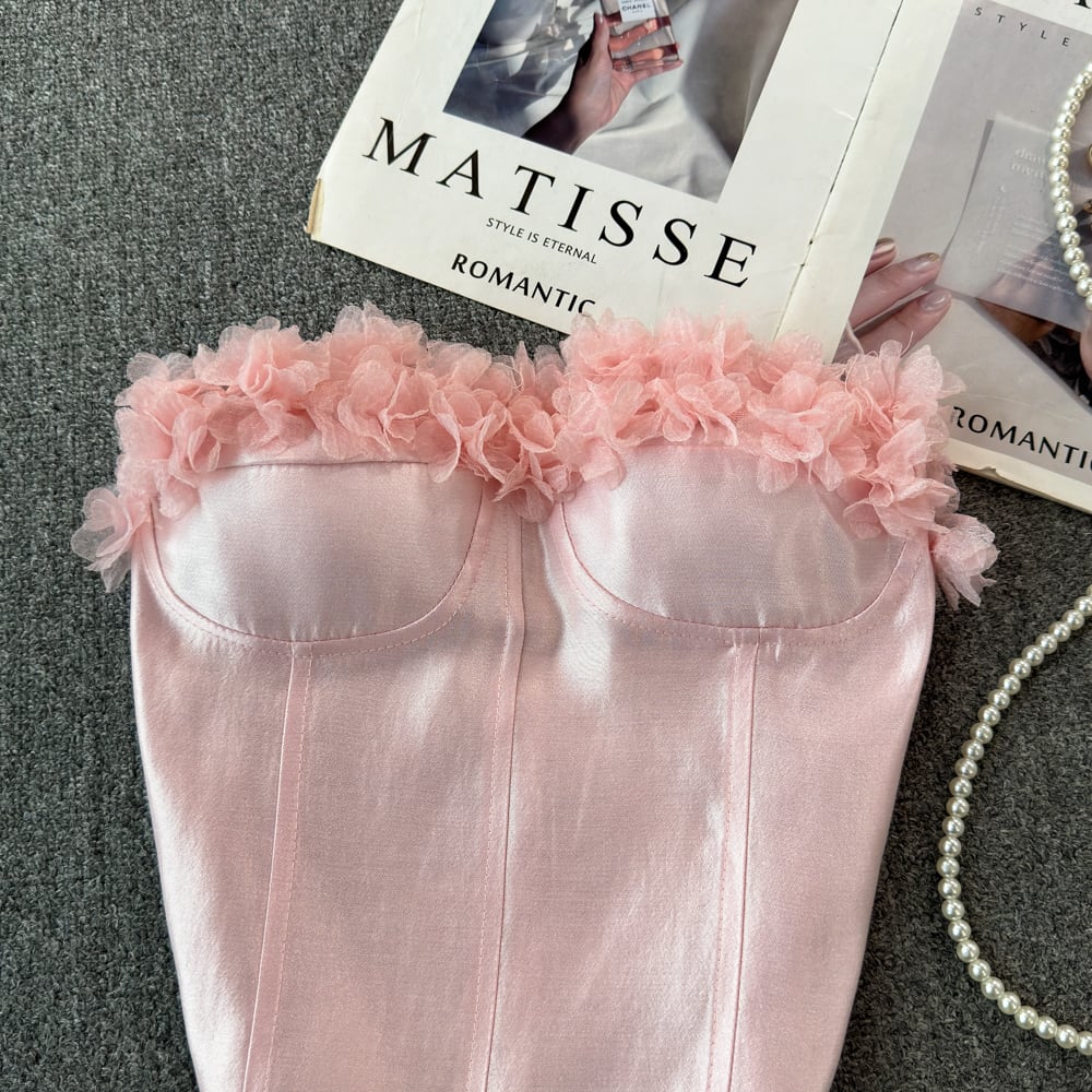 【tops】立体フラワーベアトップ　M23934