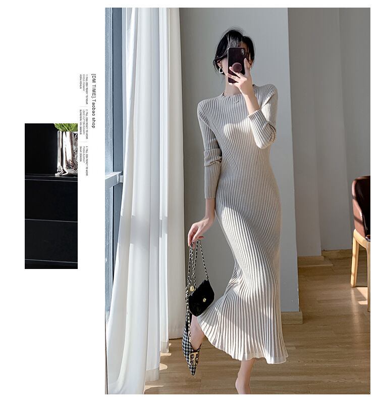 【dress】ニットワンピース　M18482