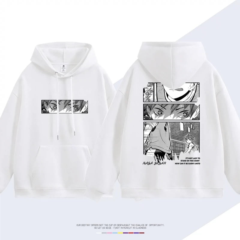 【tops】『ハイキュー!!』プリントパーカー（ 男女兼用）K0278