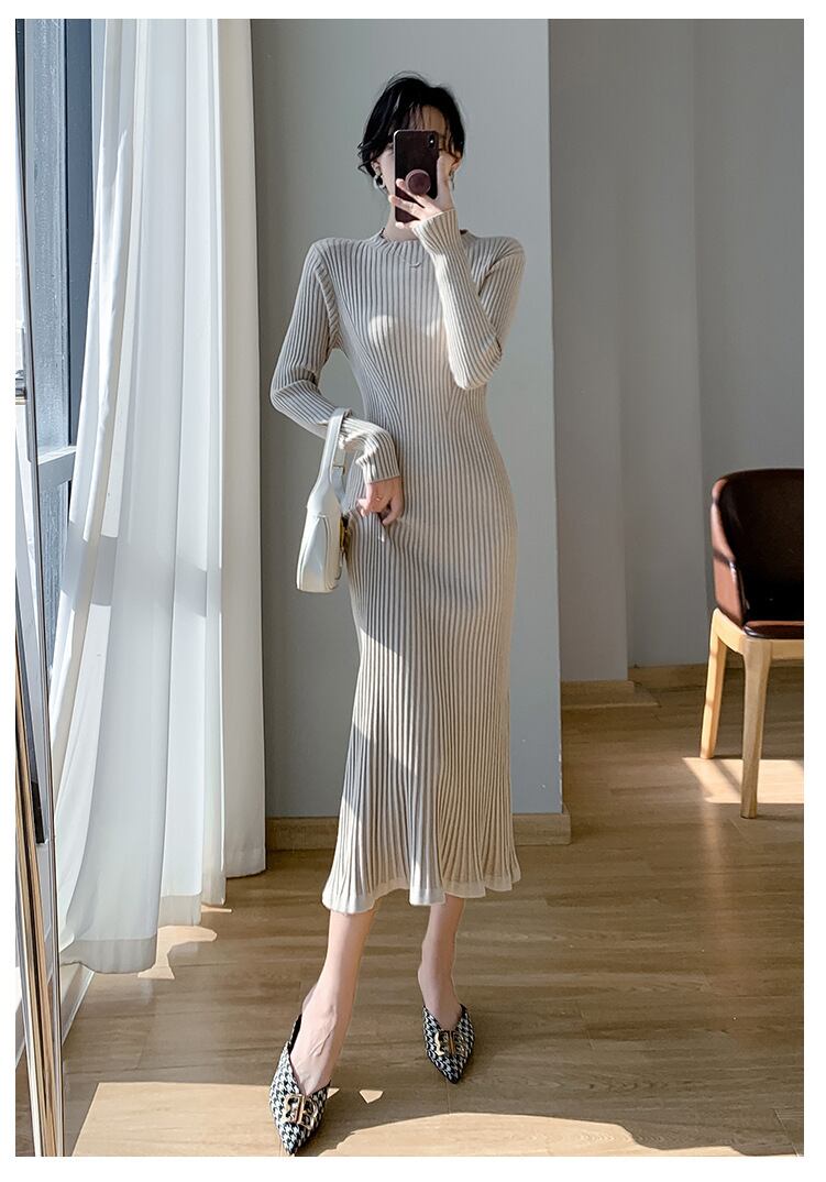 【dress】ニットワンピース　M18482