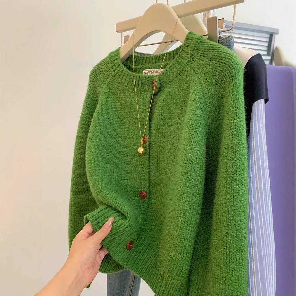 【outer】ニットカーデ　M29194