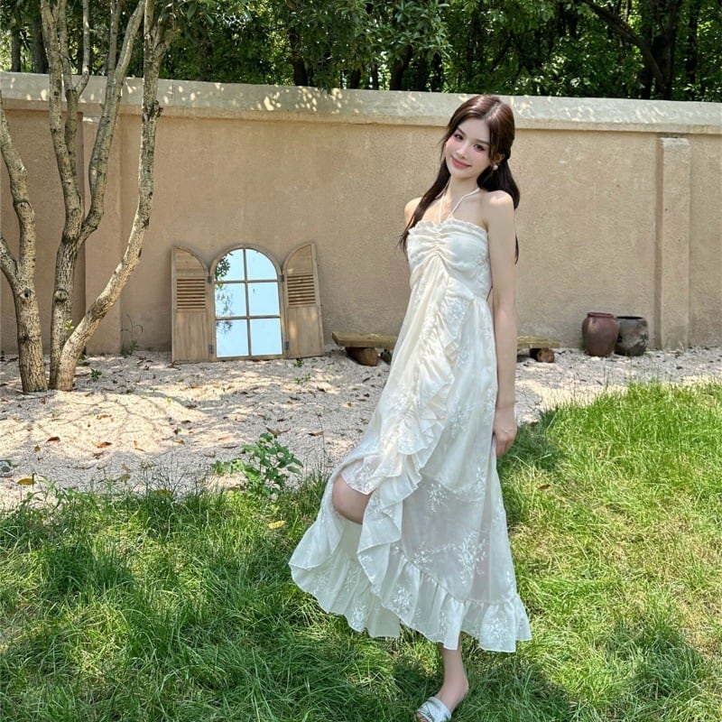 【dress】バックレスワンピース　M25186