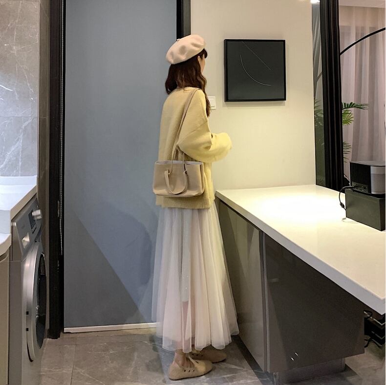 【bottoms】エレガント気質満点レディース存在感アップカジュアルスカート