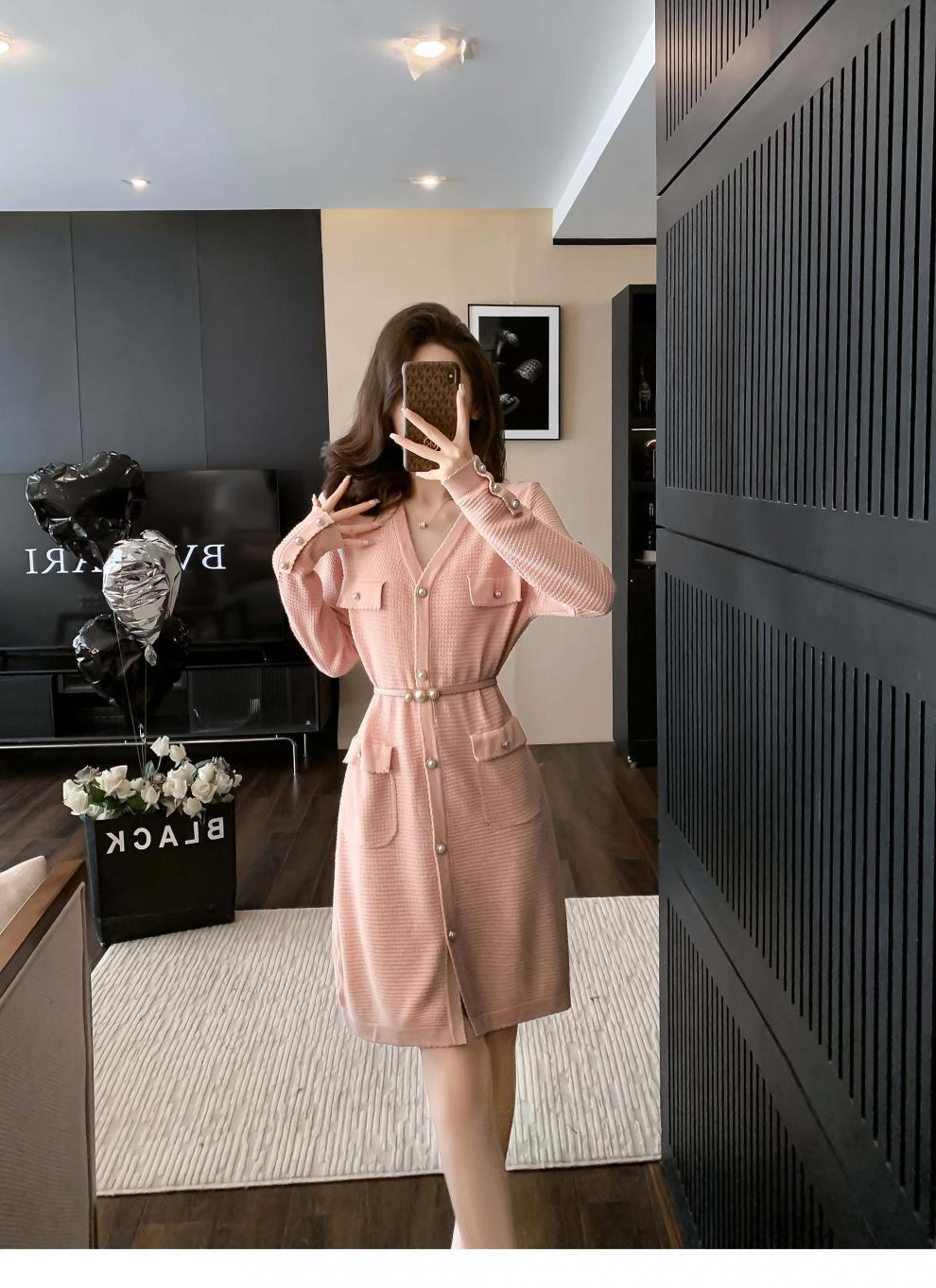 【dress】ニットワンピース　M26366