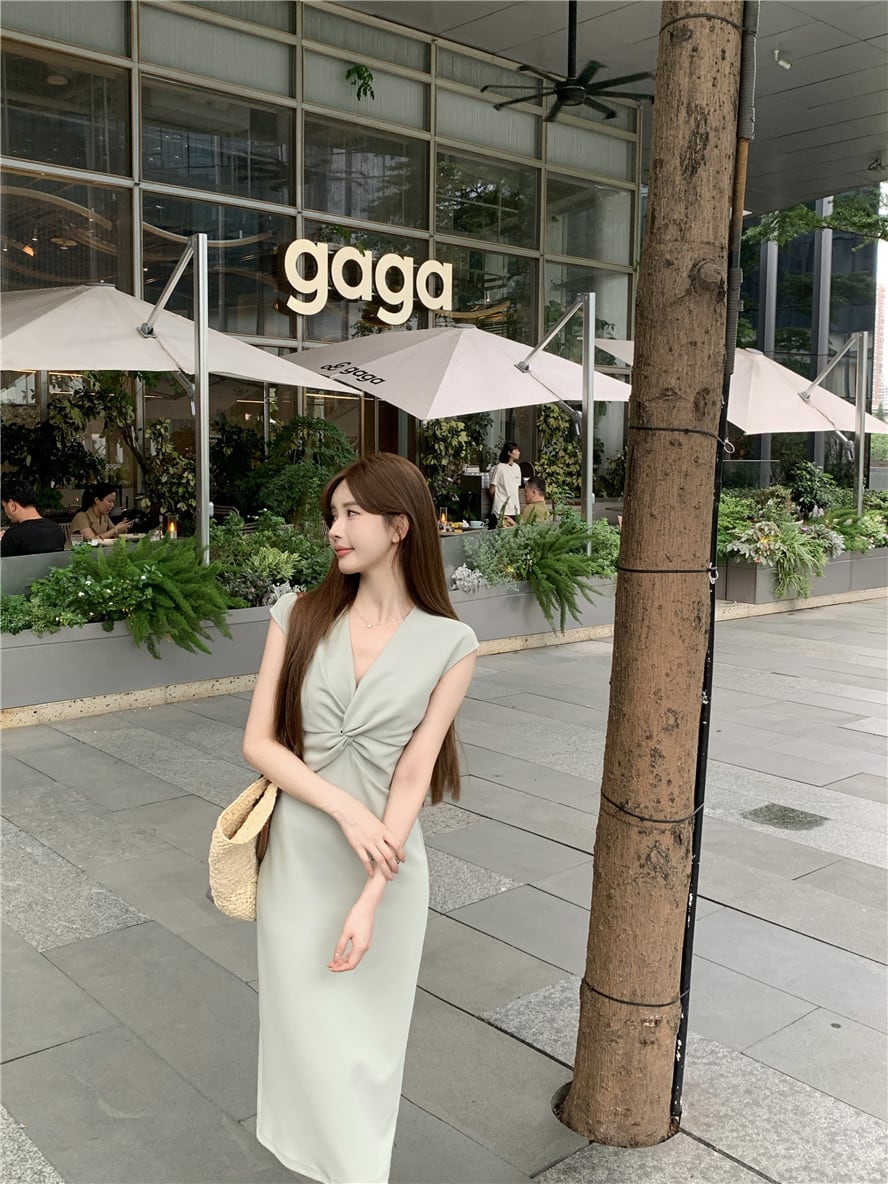 【dress】ノースリーブワンピース　M24288