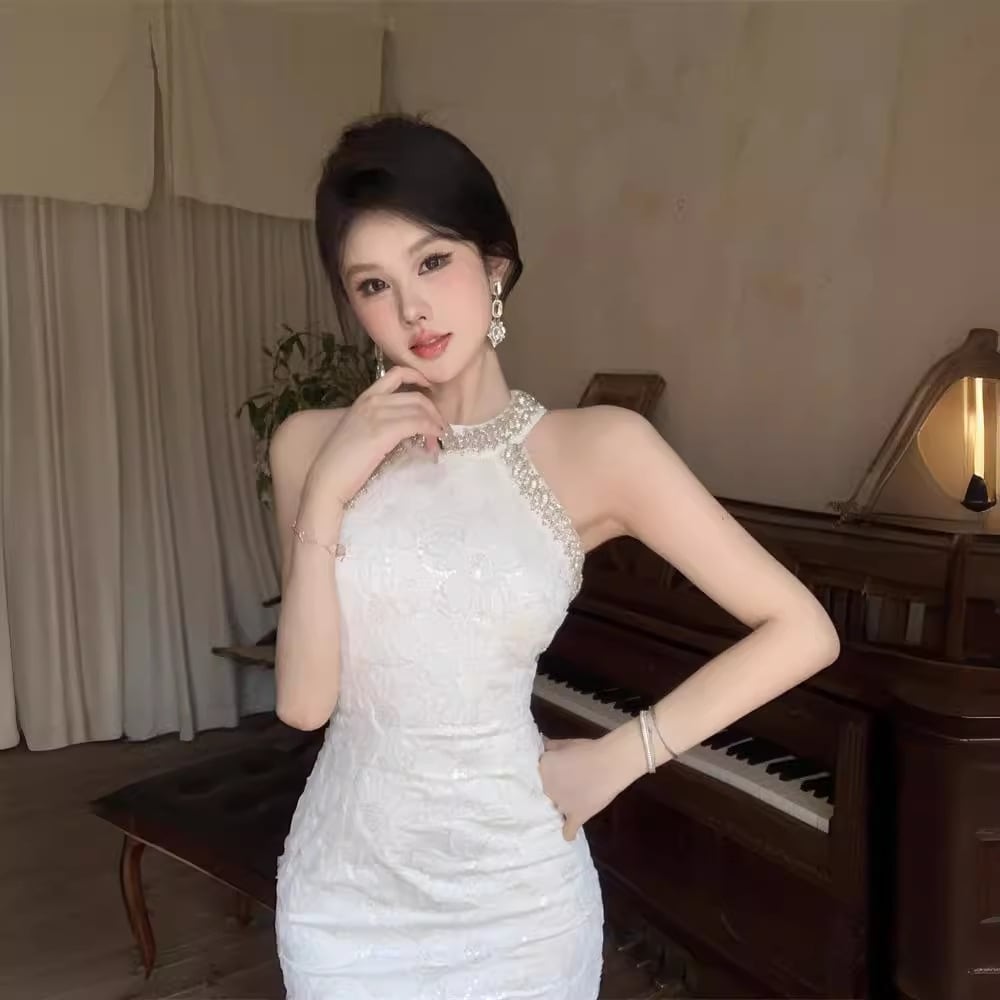 【dress】ノースリーブワンピース　M23908