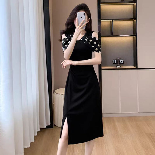 【dress】Vネック大きいサイズデートワンピースG21893