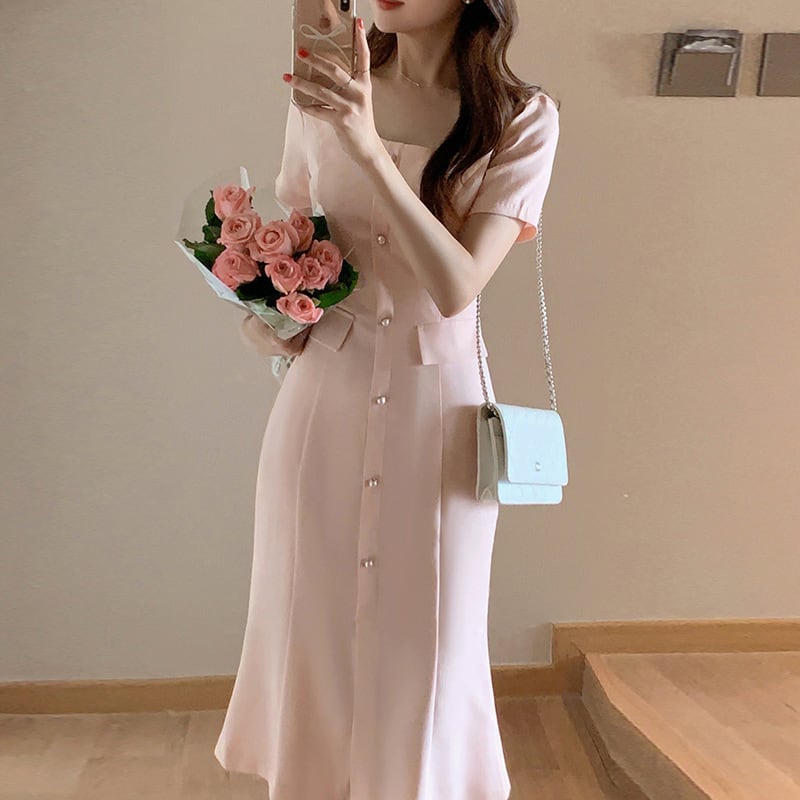 【dress】マーメイドワンピース　M24722