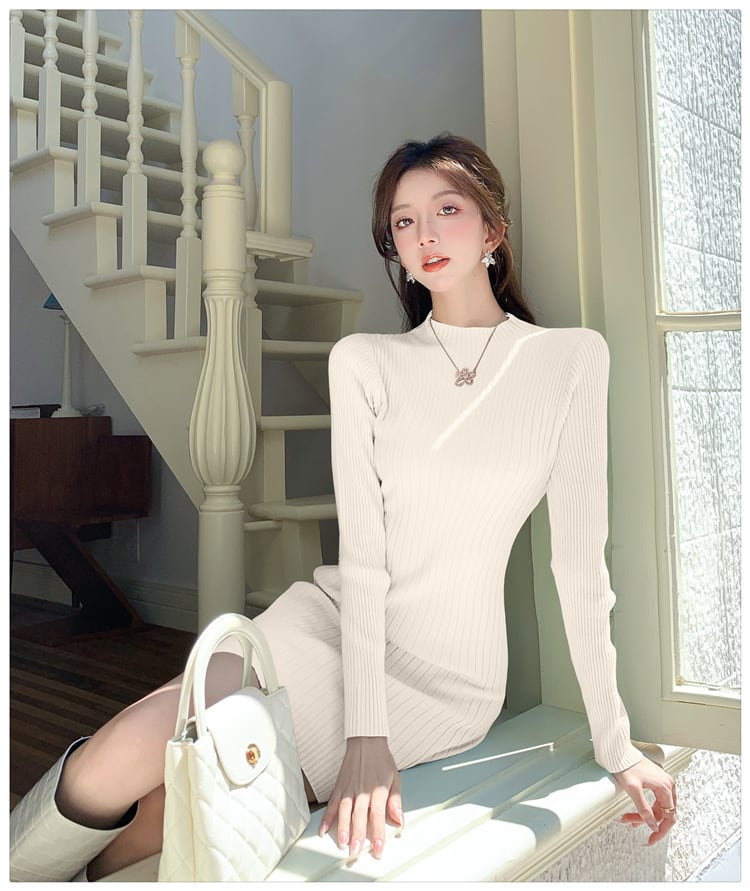 【dress】ニットワンピース　M25329