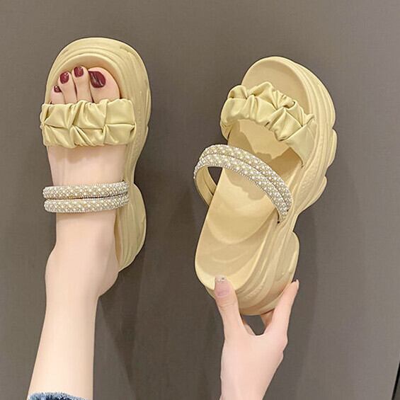 【shoes】チャンキーヒールサンダル　M30343