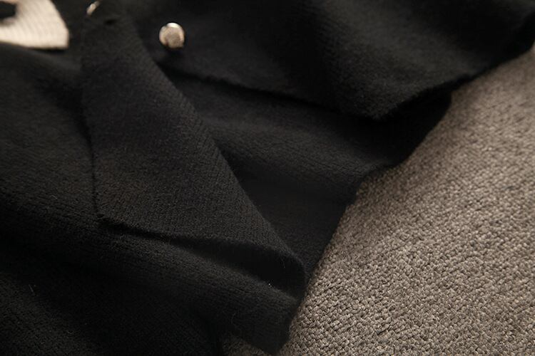 【set】ニットカーデ×スカートセット　M18820