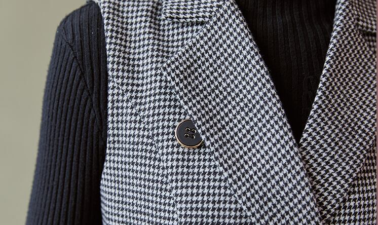 【set】好感度UP!気質満点レトロ高品質秋冬新作トップス+ベストワンピース２点セット G4723