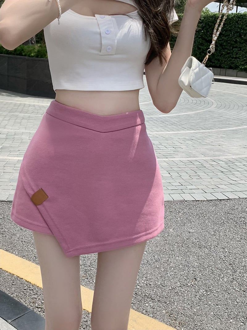 【bottoms】INS風AラインスカートG20182