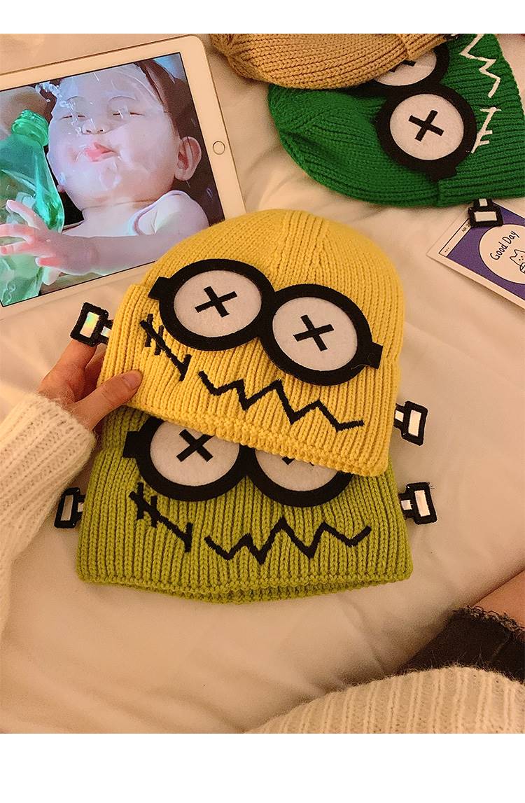 【小物】カートゥーンニット帽子G23561