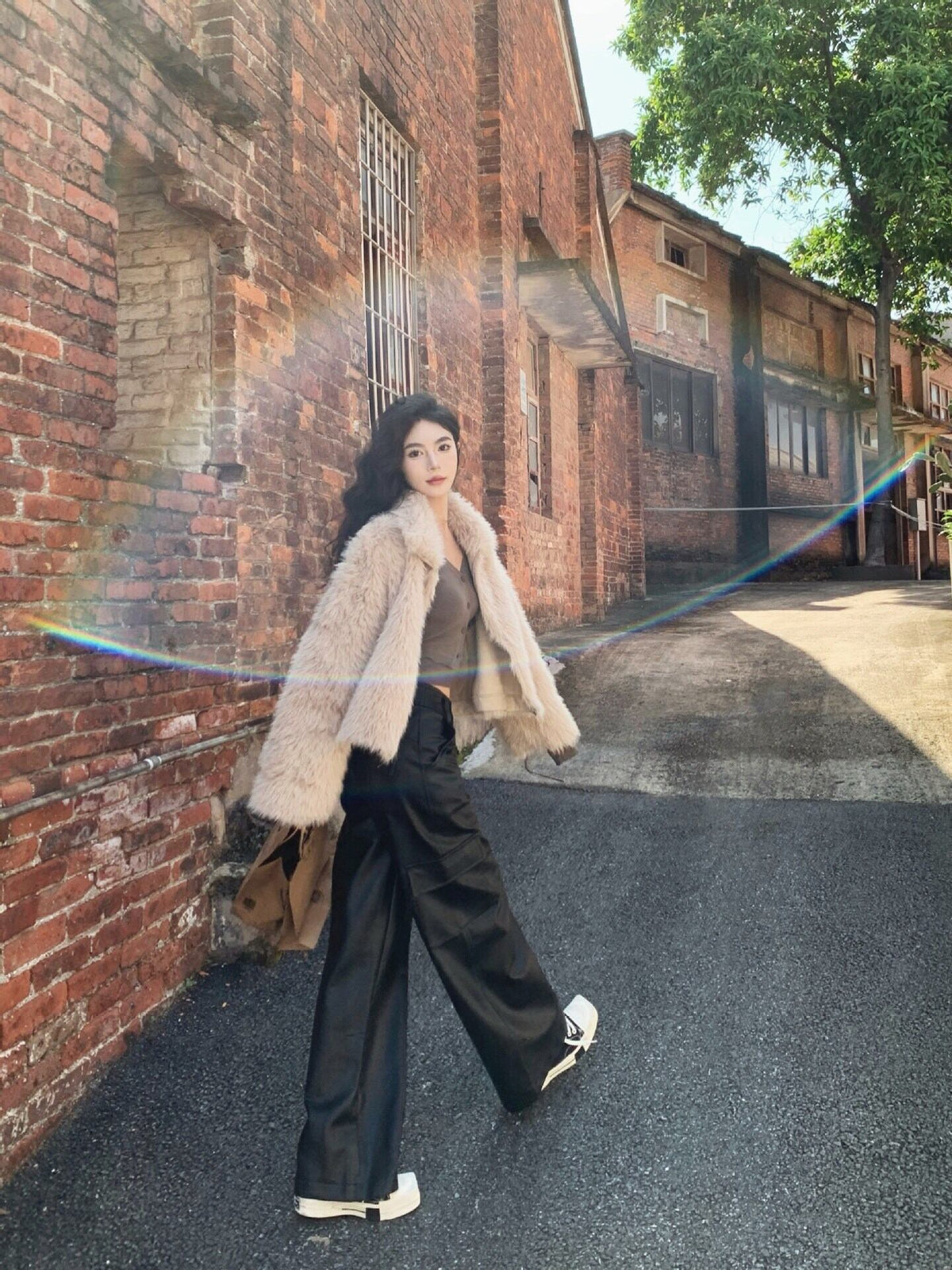 【outer】ファーショートコート　M27964