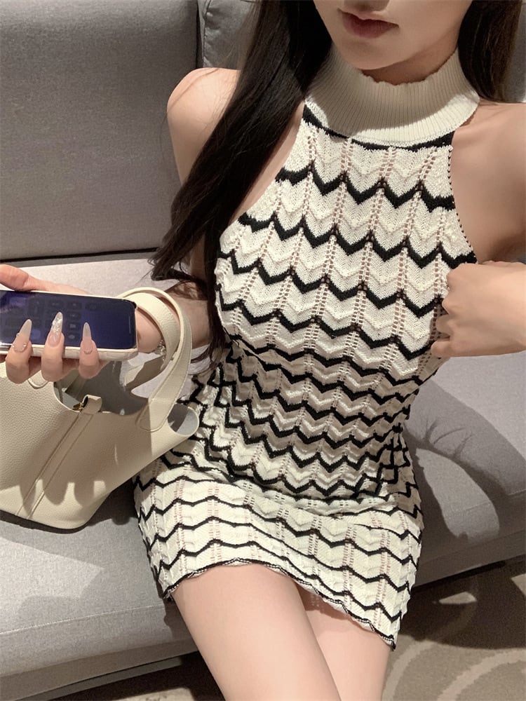 【dress】ノースリーブワンピース　M23978